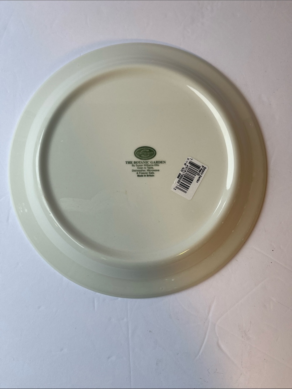 Portmeirion NWT Salad plate The Botanic Garden Cistus Purpureus Purple Rock Rose - Picture 3 of 3